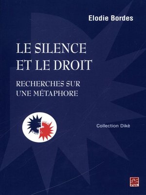 cover image of Le silence et le droit